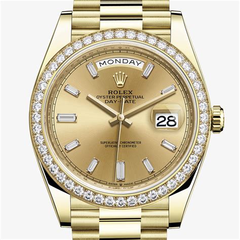 rolex date time.40|Rolex day date 40mm price.